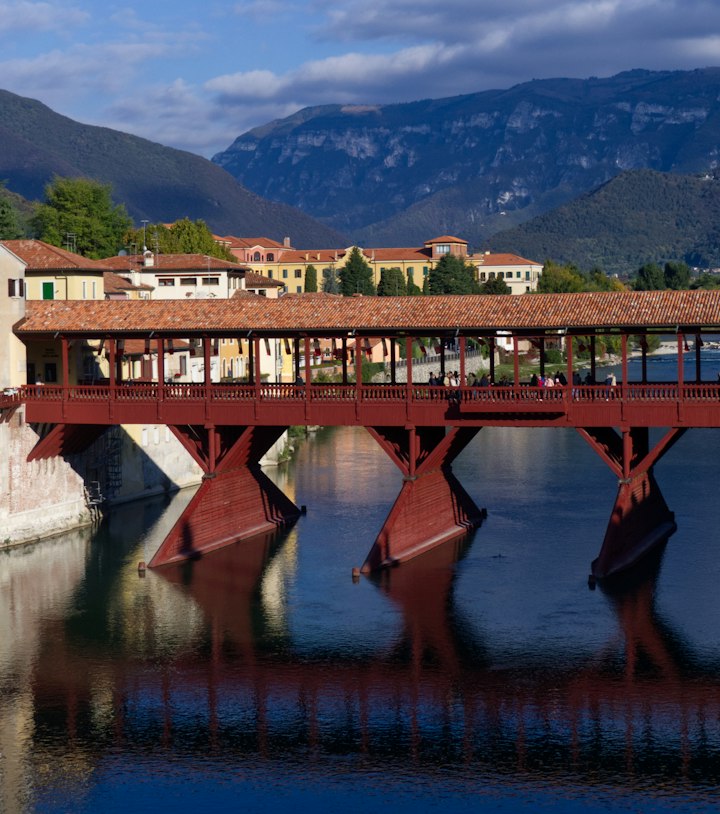 Il Ponte degli Alpini sul Brenta, a Bassano del Grappa